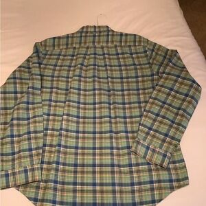 Ralph Lauren XL Green Button Up Long Sleeve